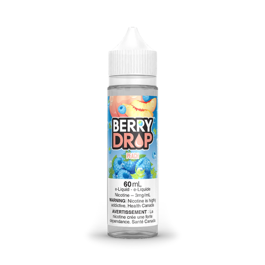Berry Drop Peach E-Liquid 60mL Nic Free