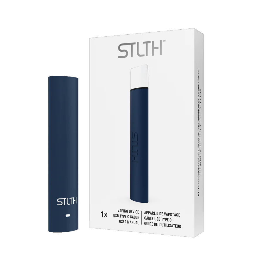 STLTH Vaping Device (Blue Rubberized)