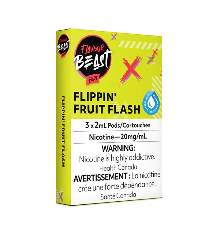 Flavour Beast Flippin' Fruit Flash Pods 3 x 2mL 20mg