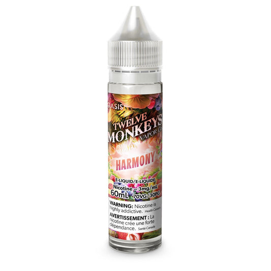 Twelve Monkeys Harmony E-Liquid 60mL 3 mg