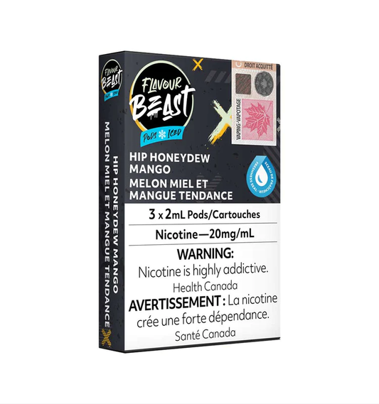 Flavour Beast Hip Honeydew Mango Pods Iced 3 x 2mL 20mg