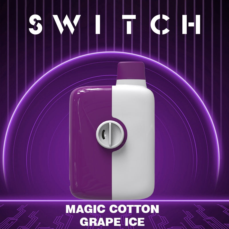 Mr.Fog Switch 5500 Magic Cotton Grape Ice 15ml 20mg