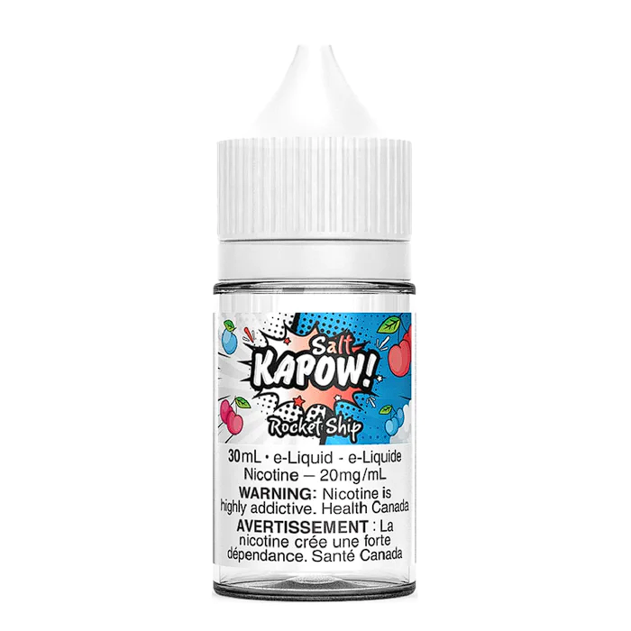 KAPOW Salt Rocket Ship E-Liquid 30mL 20 mg