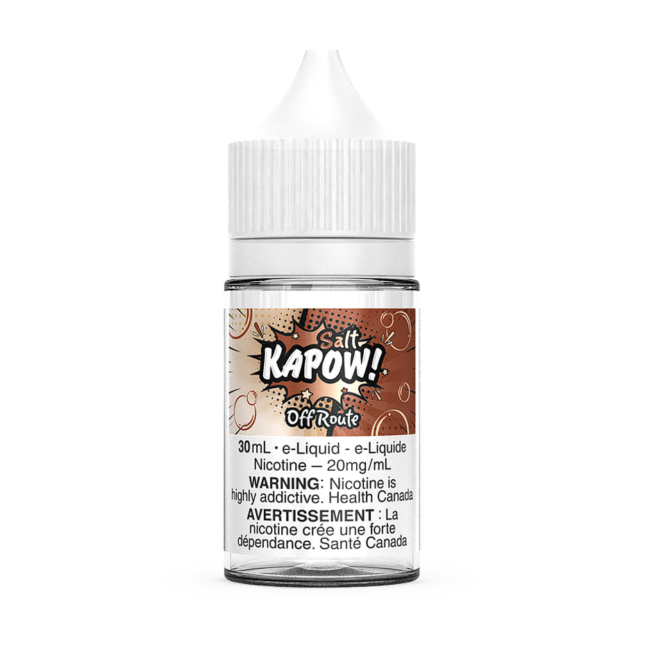 KAPOW Salt Off Route E-Liquid 30mL 12 mg