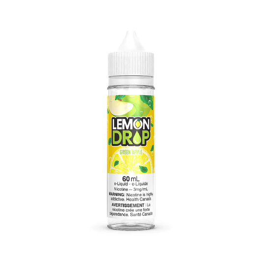 Lemon Drop Green Apple E-Liquid 60mL Nic Free