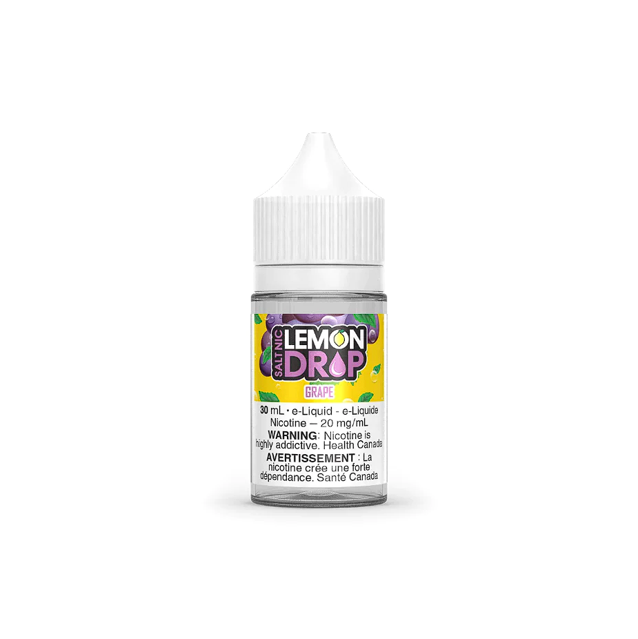 Lemon Drop Salt Nic Grape E-Liquid 30mL 20 mg