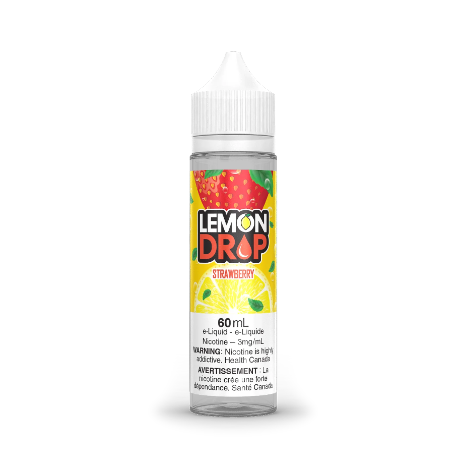 Lemon Drop Strawberry E-Liquid 60mL Nic Free