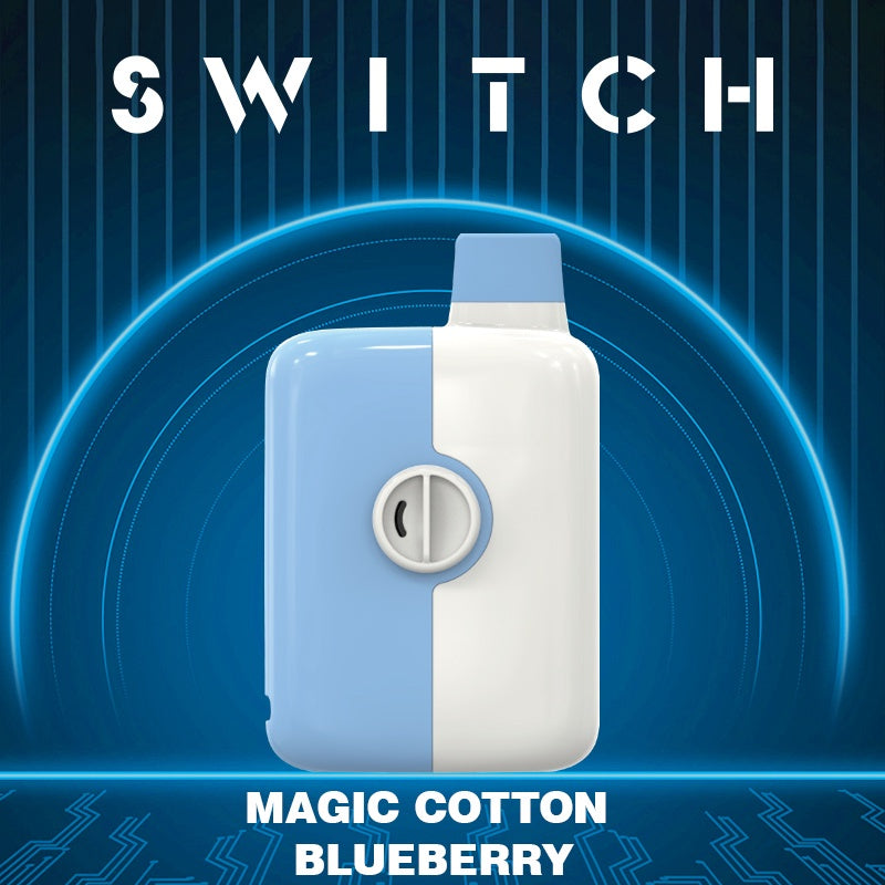 Mr.Fog Switch 5500 Magic Cotton Blueberry 15ml 20mg