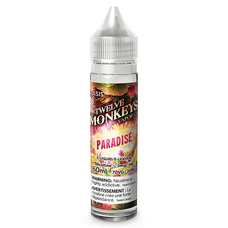 Twelve Monkeys Paradise E-Liquid 60mL 3 mg