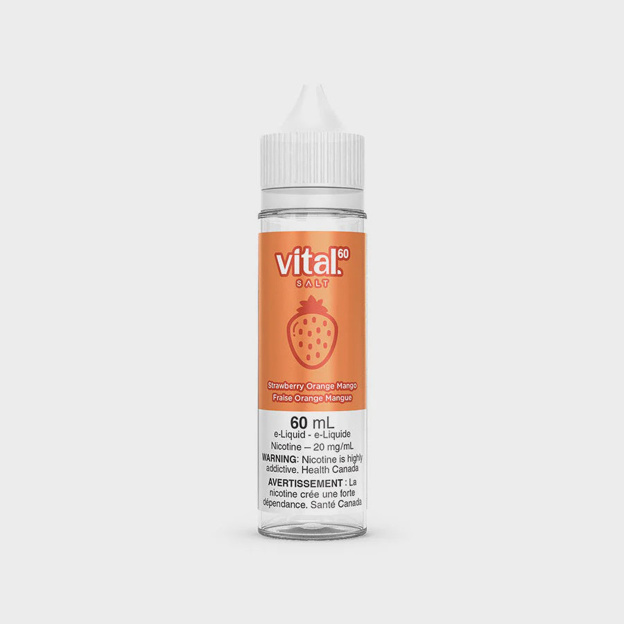 Vital 60 Salt Strawberry Orange Mango 20 mg 60 mL