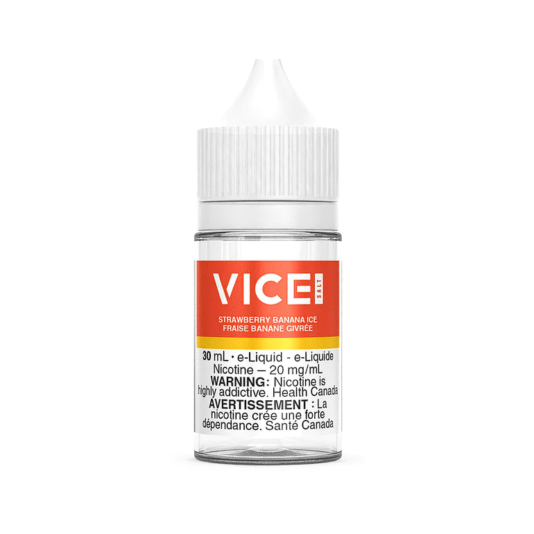 VICE Strawberry Banana Ice Salt E-Liquid 30mL 20 mg
