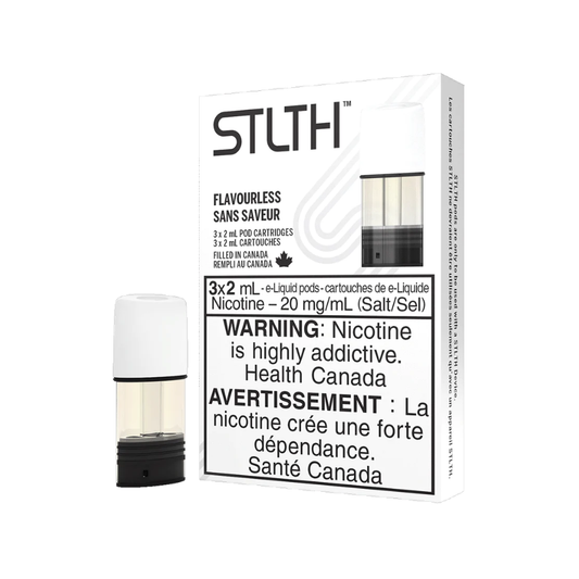 STLTH Flavourless 3 x 2mL Pods