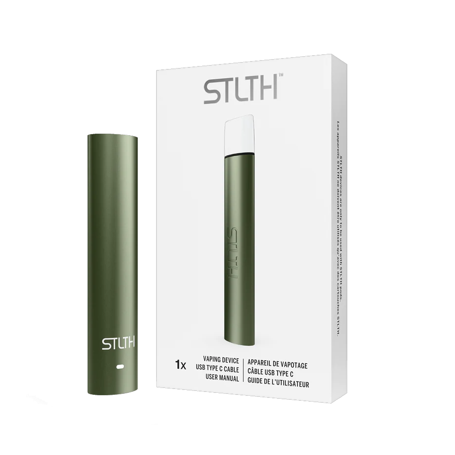 STLTH Vaping Device (Green Metal)