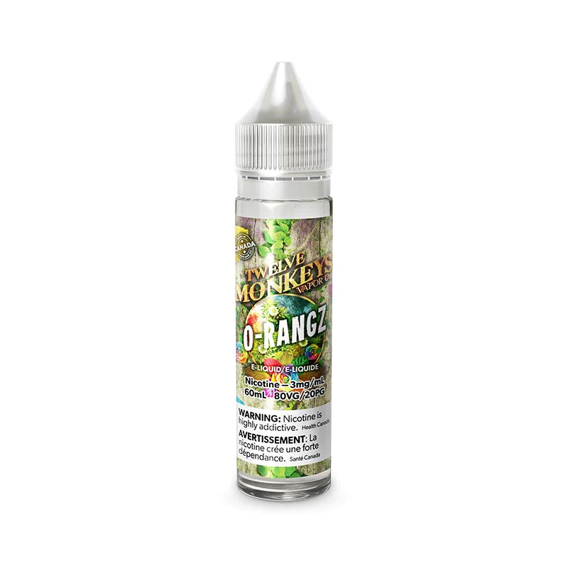 Twelve Monkeys O-Rangz E-Liquid 60mL 3 mg