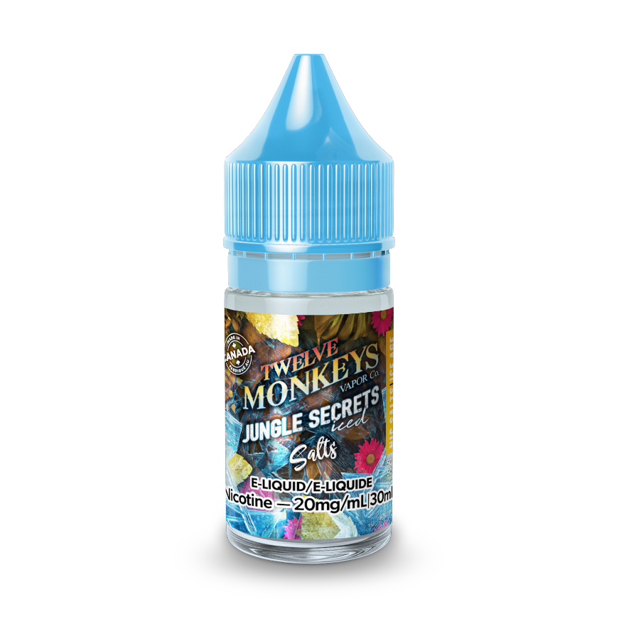 Twelve Monkeys Jungle Secrets Ice Age E-Liquid 30mL 20 mg
