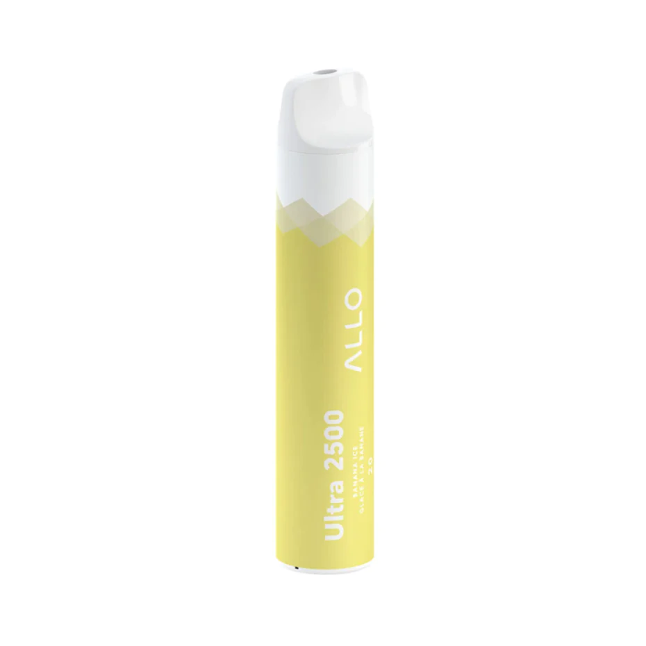 ALLO Ultra 2500 Banana Ice 8mL 2500 Puffs 20mg