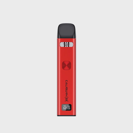 Caliburn G3 Vaping Device Kit (Red)