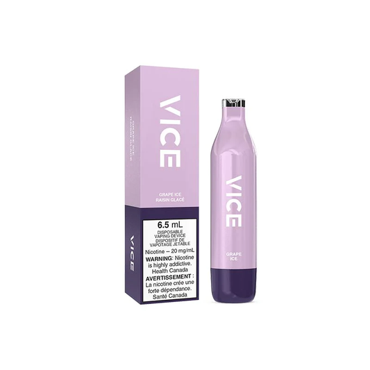 VICE Grape Ice 6mL 2500 Puffs 20mg