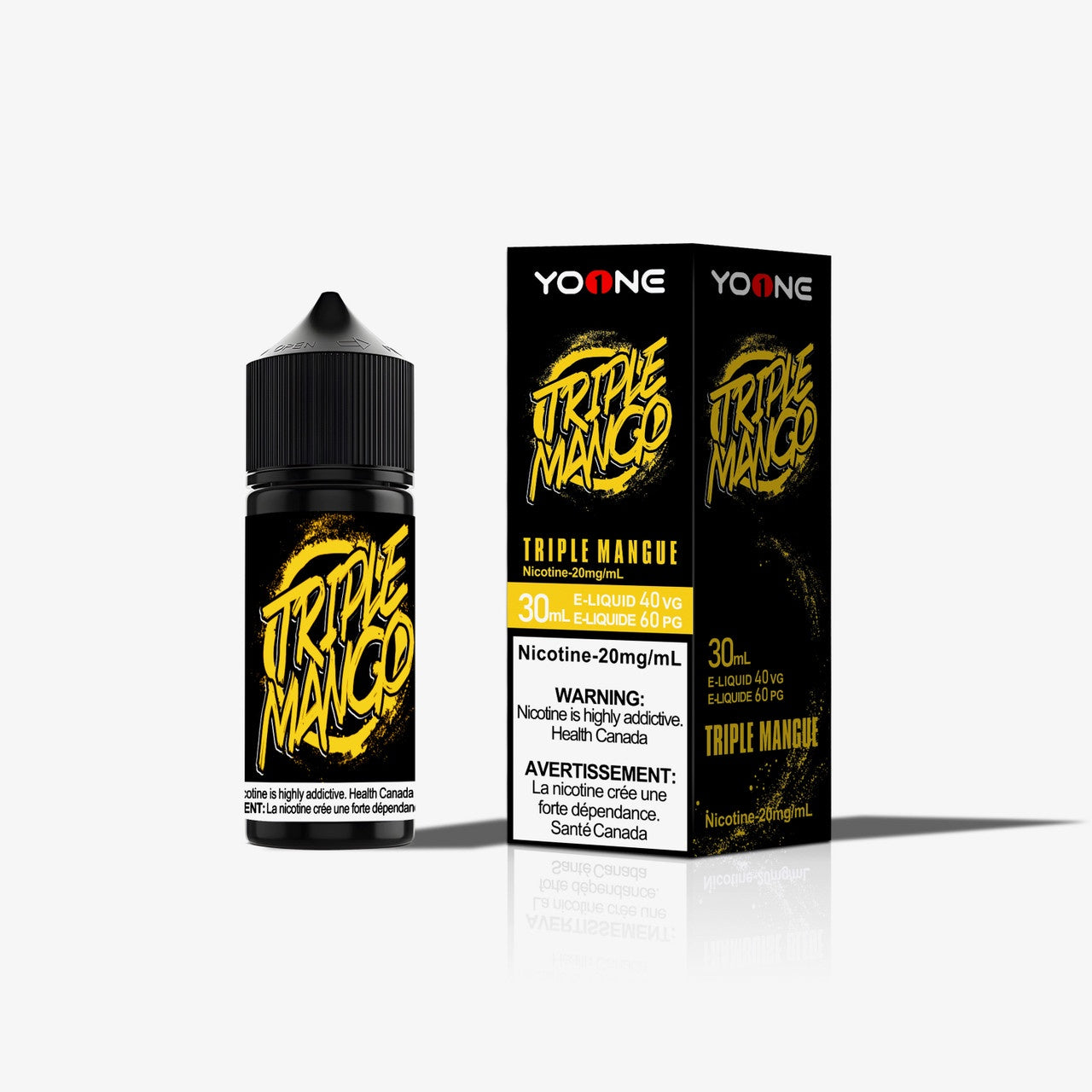 Yoone E-Liquid Triple Mango 60PG/40VG 30 mL 20mg